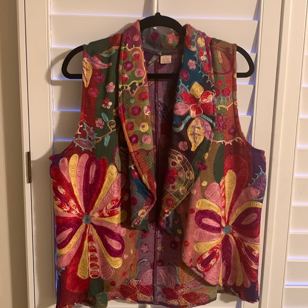 Embroidered Vest